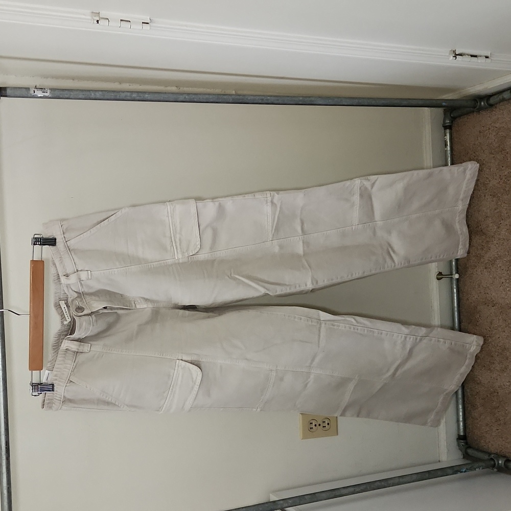 Pacsun Wide Leg Denim Cargo Pants